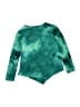 Rmla Tie-dye Teal Green Long Sleeve Top Size 8 - photo 2