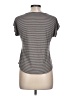 Laila Jayde Stripes Gray Short Sleeve T-Shirt Size L (estimated) - photo 2