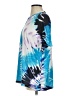 Unbranded 100% Polyester Tie-dye Blue Short Sleeve T-Shirt Size S - photo 5