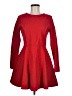 Lulus Solid Red Casual Dress Size M (estimated) - photo 1