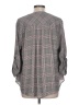 Torrid 100% Polyester Gray 3/4 Sleeve Blouse Size Lg Plus (0) - photo 2
