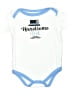 Hb 100% Cotton White Ivory Short Sleeve Onesie Size 3-6 mo - photo 1