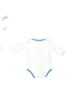 Hb 100% Cotton White Ivory Short Sleeve Onesie Size 3-6 mo - photo 2