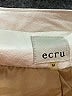 Ecru 100% Leather Ivory Leather Jacket Size M - photo 6