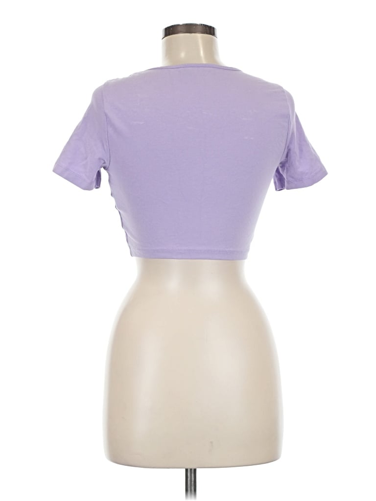 Pre-owned Asos Design Short Sleeve T-shirt In Purple