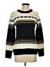 Unbranded 100% Acrylic Polka Dots Ivory Pullover Sweater Size S - photo 1