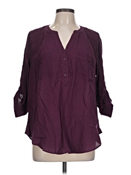 Torrid 3/4 Sleeve Blouse (view 1)