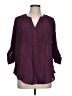 Torrid Burgundy 3/4 Sleeve Blouse Size Lg Plus (0) - photo 1