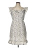 Unbranded 100% Polyester Floral White Casual Dress Size L - photo 1