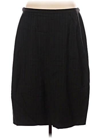 Linda Allard Ellen Tracy Wool Skirt (view 1)