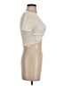 Debut Ivory Short Sleeve Top Size S - photo 4