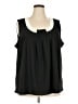 Spense Black Sleeveless Blouse Size 2X - photo 1