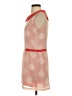 Esley 100% Polyester Polka Dots Pink Cocktail Dress Size S - photo 5