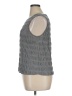 Zac & Rachel Gray Sleeveless Blouse Size XL - photo 5
