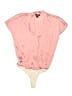 Paige 100% Polyester Pink Kimono Size S - photo 1