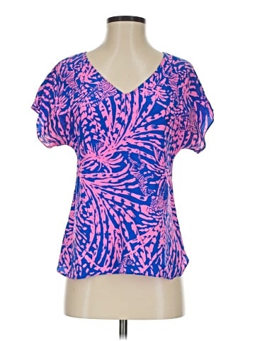 Lilly Pulitzer Short Sleeve Blouse (view 1)