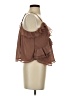 Unbranded 100% Polyester Brown Sleeveless Blouse Size S - photo 4