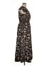Unbranded 100% Polyester Black Casual Dress Size XL - photo 4
