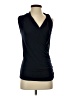 Mix by 41 Hawthorn Black Blue Sleeveless Blouse Size S - photo 1