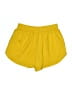 Gymshark 100% Polyester Solid Yellow Athletic Shorts Size S - photo 2