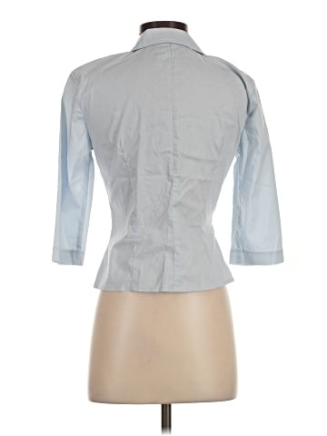 Rampage 3/4 Sleeve Button-Down Shirt (view 2)