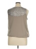 Alfani Gray Sleeveless Blouse Size 1X - photo 2