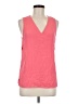Madison 100% Polyester Pink Sleeveless T-Shirt Size M - photo 1