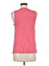 Madison 100% Polyester Pink Sleeveless T-Shirt Size M - photo 2
