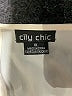 City Chic 100% Polyester Ivory 3/4 Sleeve Blouse Size 22 Plus (XL) - photo 7