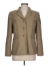 Suit Studio 100% Polyester Tweed Gold Blazer Size 12 - photo 1