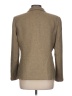 Suit Studio 100% Polyester Tweed Gold Blazer Size 12 - photo 2