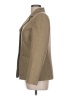 Suit Studio 100% Polyester Tweed Gold Blazer Size 12 - photo 5