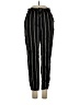 H&M 100% Viscose Stripes Black Casual Pants Size 4 - photo 1