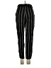 H&M 100% Viscose Stripes Black Casual Pants Size 4 - photo 2
