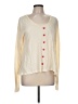 Wildfox 100% Cotton Ivory Long Sleeve Henley Size Med (2 or M) - photo 1