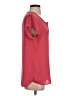 Bellatrix 100% Polyester Red Short Sleeve Blouse Size XS - photo 4