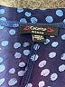 Cocomo 100% Polyester Stars Blue 3/4 Sleeve Blouse Size 2X - photo 7