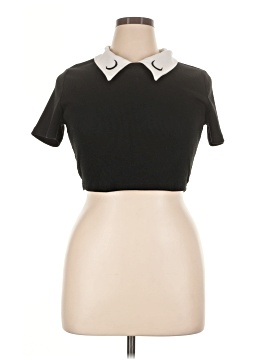 Shein Curve Short Sleeve Top