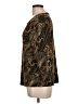 Chico's Design Print Brown 3/4 Sleeve Top Size Lg (2) - photo 5