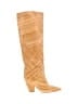 Tory Burch Animal Print Tan Boots Size 8 - photo 1