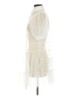 Shein 100% Polyester Ivory Short Sleeve Top Size 4 - photo 5
