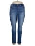 American Eagle Outfitters Solid Blue Jeans Size 16 - photo 1