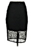 Guess Black Formal Skirt Size 2 - photo 2