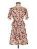 PrettyLittleThing Floral Red Casual Dress Size 4 - photo 1