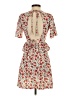 PrettyLittleThing Floral Red Casual Dress Size 4 - photo 2