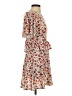 PrettyLittleThing Floral Red Casual Dress Size 4 - photo 4