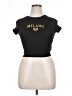 Shein Black Short Sleeve Top Size S - photo 1