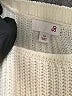 SO 100% Acrylic Ivory Pullover Sweater Size M - photo 7