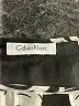 Calvin Klein 100% Polyester Paisley Silver Formal Skirt Size L (estimated) - photo 4
