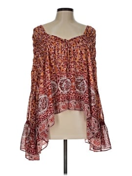 Free People 3/4 Sleeve Blouse
